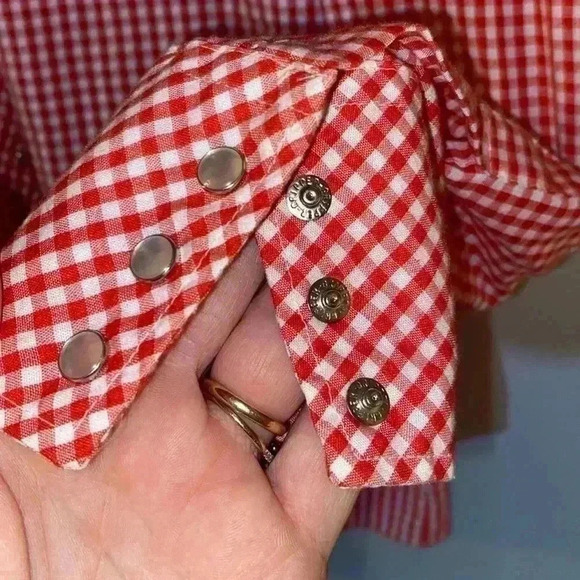 Youngbloods Authentic Western gingham pearl snap shirt - Picture 6 of 8